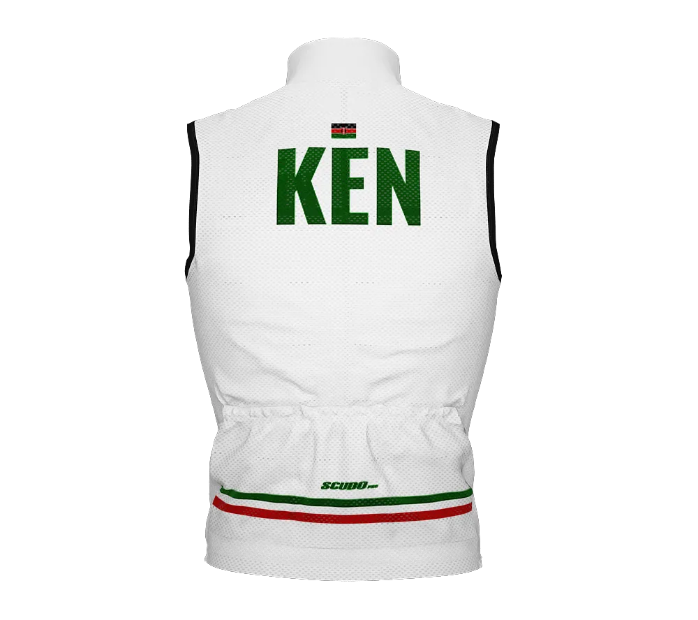 Wind Breaker Cycling Running Sports Vest Kenya Country Code for Men And Women