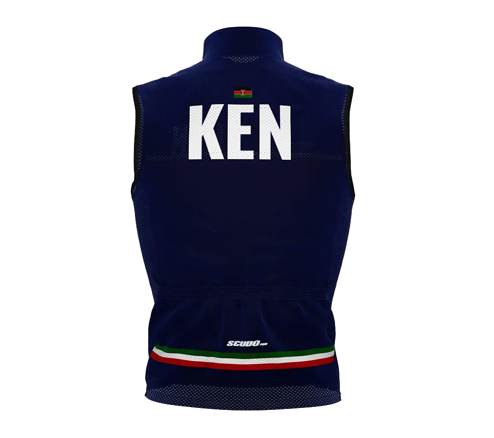 Wind Breaker Cycling Running Sports Vest Kenya Country Code for Men And Women