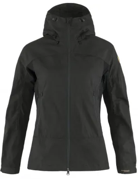 Women's Abisko Lite Trekking Jacket - Dark Grey/Black