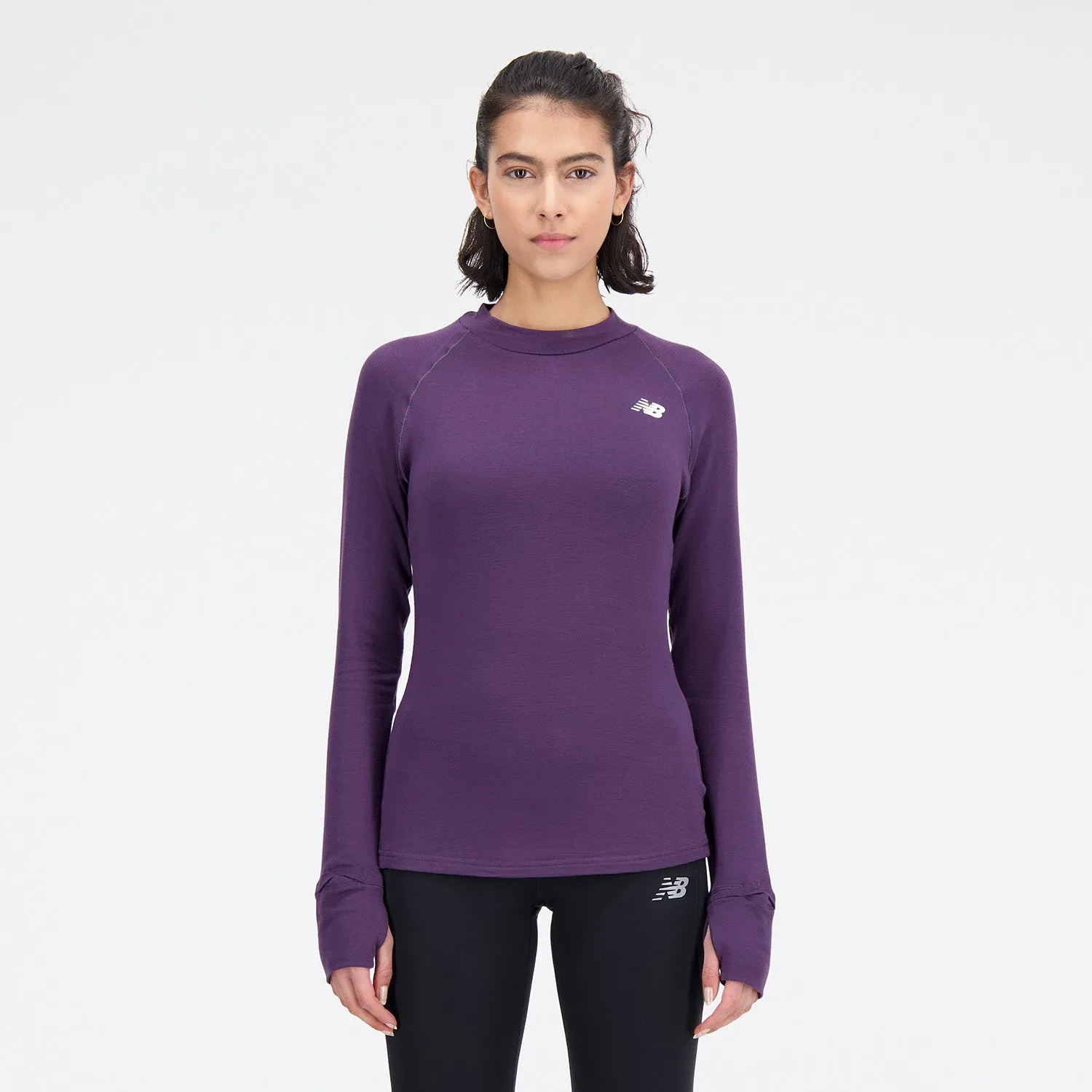 Women's New Balance QSpeed 1NTRO Long Sleeve - WT33284-ILL